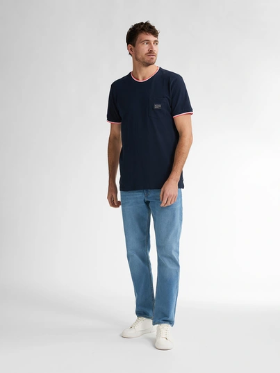 Petrol industries - T-shirt korte mouw - Donkerblauw - M-1050-Tsr645 - Men T-Shirt SS