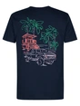 Petrol industries - T-shirt korte mouw - Donkerblauw - M-1050-Tsr647 - Men T-Shirt SS
