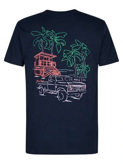 Petrol industries - T-shirt korte mouw - Donkerblauw - M-1050-Tsr647 - Men T-Shirt SS