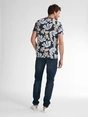 Petrol Industries - T-shirt korte mouw - Donkerblauw - Men T-Shirt SS AOP - M-1050-Tsr655