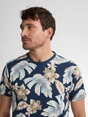 Petrol Industries - T-shirt korte mouw - Donkerblauw - Men T-Shirt SS AOP - M-1050-Tsr655