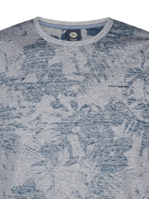 Petrol industries - T-shirt korte mouw - Donkerblauw - Men T-Shirt SS AOP
