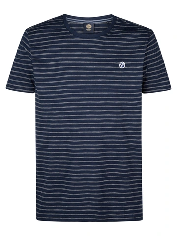 Petrol Industries - T-shirt korte mouw - Donkerblauw - Men T-Shirt SS - M-1050-Tsr629