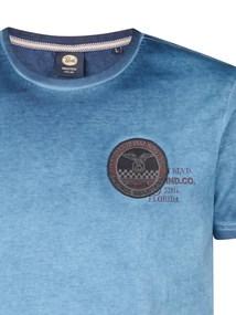 Petrol industries - T-shirt korte mouw - Donkerblauw - Men T-Shirt SS