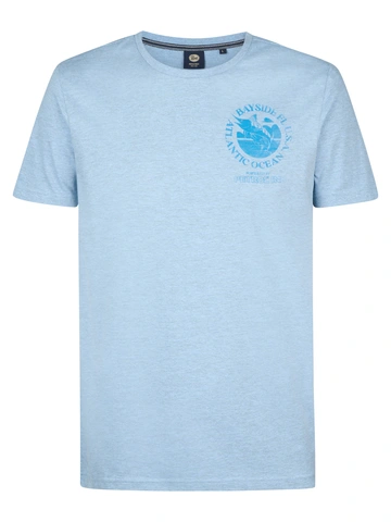 Petrol Industries - T-shirt korte mouw - Lichtblauw - Men T-Shirt SS - M-1050-Tsr631