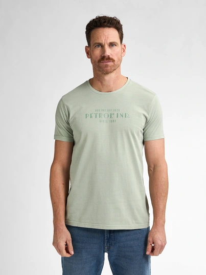 Petrol Industries - T-shirt korte mouw - Lichtgroen - Men T-Shirt SS - M-1050-Tsr616