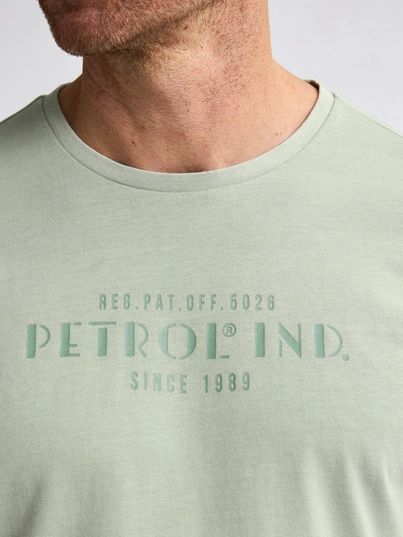 Petrol Industries - T-shirt korte mouw - Lichtgroen - Men T-Shirt SS - M-1050-Tsr616