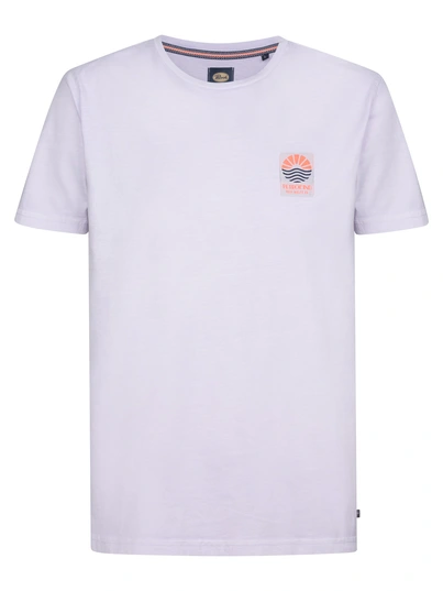 Petrol industries - T-shirt korte mouw - Lila - M-1050-Tsr624 - Men T-Shirt SS