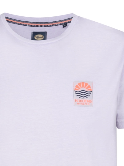 Petrol industries - T-shirt korte mouw - Lila - M-1050-Tsr624 - Men T-Shirt SS