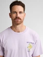 Petrol industries - T-shirt korte mouw - Lila - M-1050-Tsr649 - Men T-Shirt SS Classic Print