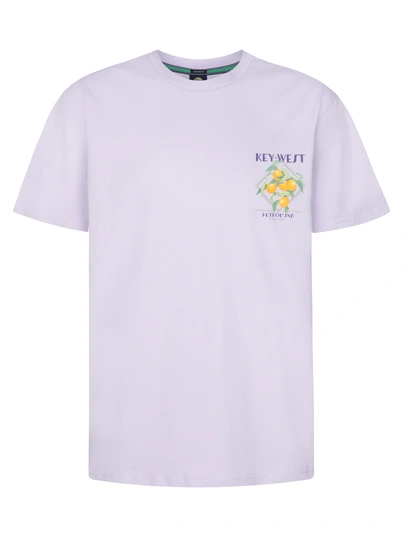 Petrol industries - T-shirt korte mouw - Lila - M-1050-Tsr649 - Men T-Shirt SS Classic Print