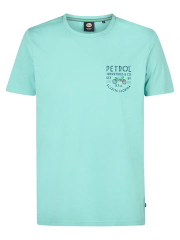 Petrol industries - T-shirt korte mouw - Petrol - M-1050-Tsr603 - Men T-Shirt SS Classic Print