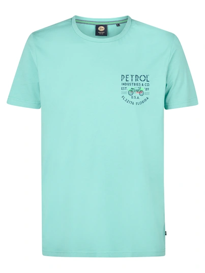 Petrol industries - T-shirt korte mouw - Petrol - M-1050-Tsr603 - Men T-Shirt SS Classic Print