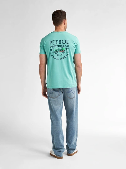 Petrol industries - T-shirt korte mouw - Petrol - M-1050-Tsr603 - Men T-Shirt SS Classic Print