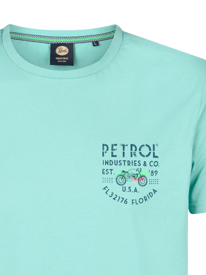 Petrol industries - T-shirt korte mouw - Petrol - M-1050-Tsr603 - Men T-Shirt SS Classic Print