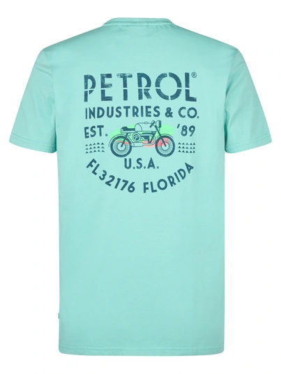 Petrol industries - T-shirt korte mouw - Petrol - M-1050-Tsr603 - Men T-Shirt SS Classic Print