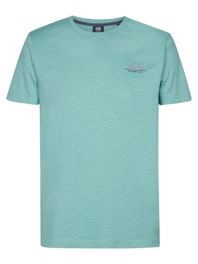 Petrol industries - T-shirt korte mouw - Petrol - M-1050-Tsr647 - Men T-Shirt SS