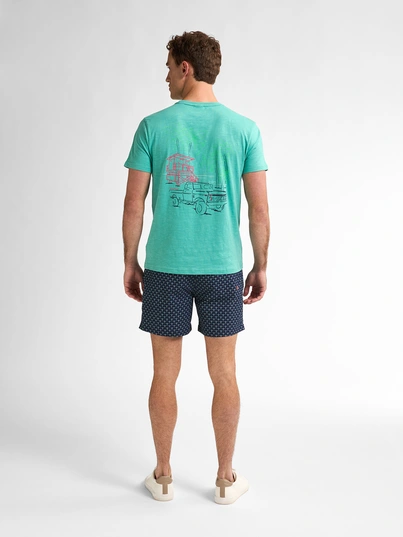 Petrol industries - T-shirt korte mouw - Petrol - M-1050-Tsr647 - Men T-Shirt SS