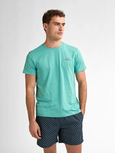 Petrol industries - T-shirt korte mouw - Petrol - M-1050-Tsr647 - Men T-Shirt SS