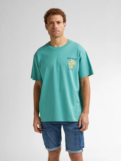 Petrol industries - T-shirt korte mouw - Petrol - M-1050-Tsr649 - Men T-Shirt SS Classic Print