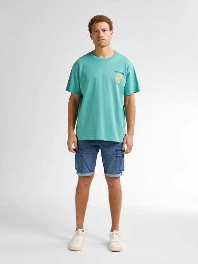 Petrol industries - T-shirt korte mouw - Petrol - M-1050-Tsr649 - Men T-Shirt SS Classic Print