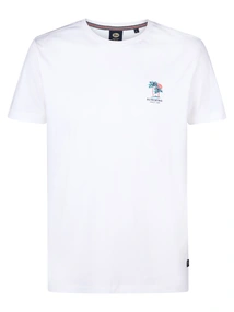 Petrol industries - T-shirt korte mouw - Wit - M-1050-Tsr644 - Men T-Shirt SS