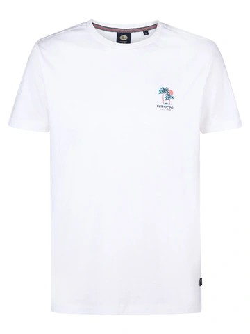 Petrol industries - T-shirt korte mouw - Wit - M-1050-Tsr644 - Men T-Shirt SS
