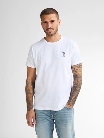 Petrol industries - T-shirt korte mouw - Wit - M-1050-Tsr644 - Men T-Shirt SS