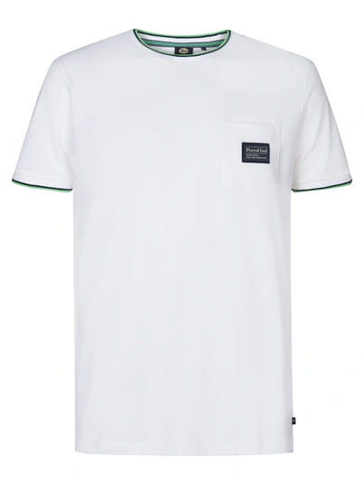 Petrol industries - T-shirt korte mouw - Wit - M-1050-Tsr645 - Men T-Shirt SS
