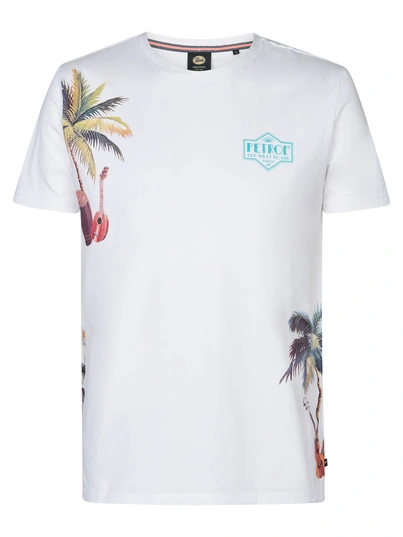 Petrol industries - T-shirt korte mouw - Wit - M-1050-Tsr673 - Men T-Shirt SS