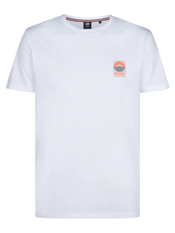 Petrol industries - T-shirt korte mouw - Wit - Men T-Shirt SS - M-1050-Tsr624