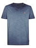Petrol industries - T-shirt V-hals korte mouw - Donkerblauw - M-1050-Tsv662 - Men T-Shirt SS V-Neck