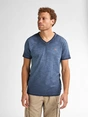 Petrol industries - T-shirt V-hals korte mouw - Donkerblauw - M-1050-Tsv662 - Men T-Shirt SS V-Neck