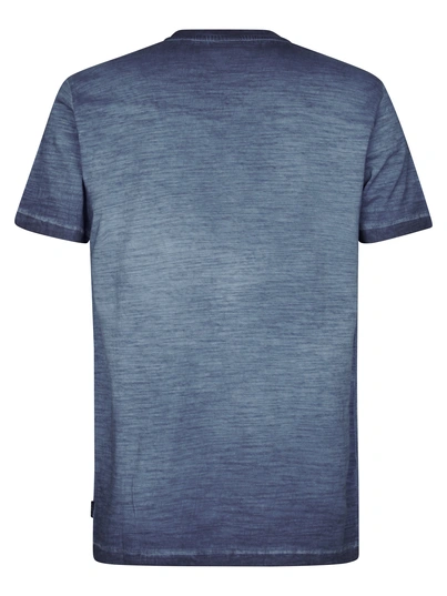 Petrol industries - T-shirt V-hals korte mouw - Donkerblauw - M-1050-Tsv662 - Men T-Shirt SS V-Neck