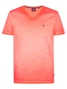 Petrol industries - T-shirt V-hals korte mouw - Koraal - M-1050-Tsv662 - Men T-Shirt SS V-Neck