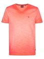 Petrol industries - T-shirt V-hals korte mouw - Koraal - M-1050-Tsv662 - Men T-Shirt SS V-Neck