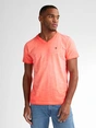 Petrol industries - T-shirt V-hals korte mouw - Koraal - M-1050-Tsv662 - Men T-Shirt SS V-Neck
