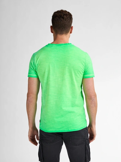 Petrol industries - T-shirt V-hals korte mouw - Lichtgroen - M-1050-Tsv662 - Men T-Shirt SS V-Neck