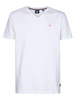 Petrol industries - T-shirt V-hals korte mouw - Wit - M-1050-Tsv662 - Men T-Shirt SS V-Neck