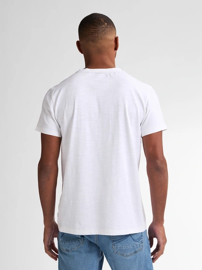 Petrol industries - T-shirt V-hals korte mouw - Wit - M-1050-Tsv662 - Men T-Shirt SS V-Neck