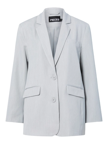 Pieces - Blazer - Grijs - Pckamil Ls Loose Blazer - 17157464