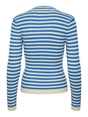 Pieces - Pccrista Ls O-Neck - Trui met ronde hals - Lichtblauw - 17115047