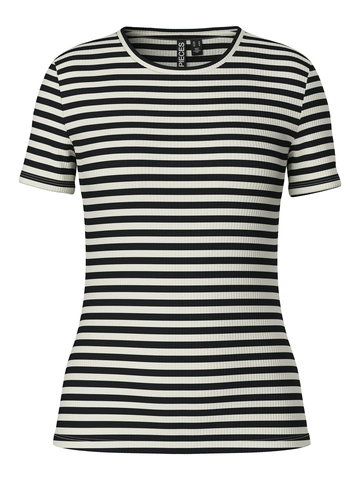 Pieces - T-shirt korte mouw - Wit - Pcruka Ss Top Jrs - 17133839