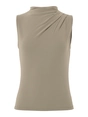 Pieces - Tanktop - Beige - Pcmadison Sl Draped Top Jrs No - 17151143
