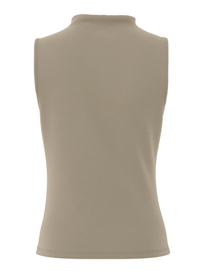 Pieces - Tanktop - Beige - Pcmadison Sl Draped Top Jrs No - 17151143