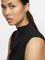 Pieces - Tanktop - Zwart - Pcmadison Sl Draped Top Jrs - 17151143