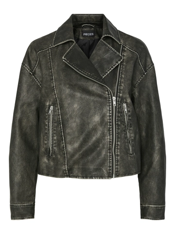 Pieces - Tussenjas - Bruin - Pcsia Biker Jacket - 17155933