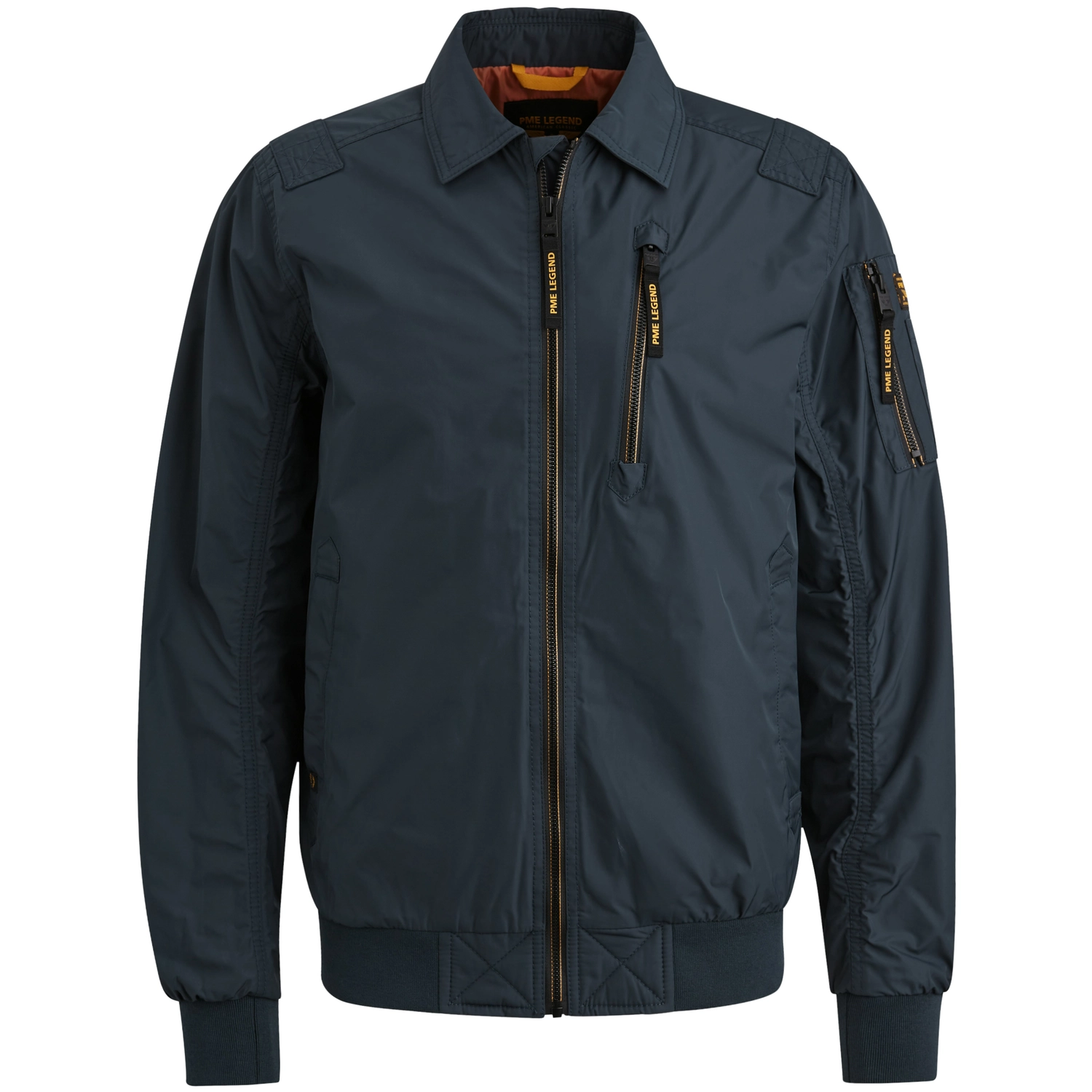 PME-Legend - Heren jas - Blauw - Flight jacket GLAZER Flighter PME-Legend - Heren jas - Blauw - Flight jacket GLAZER Flighter