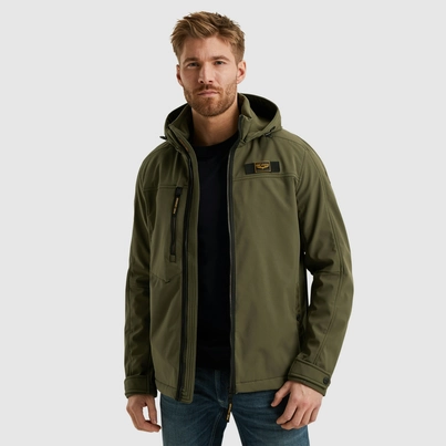 PME-Legend - Heren jas - Donkergroen - Semi long jacket SUCCESSOR 3L Soft