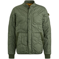 PME-Legend - Heren jas - Donkergroen - Short jacket FLYGLICER Lire Rib